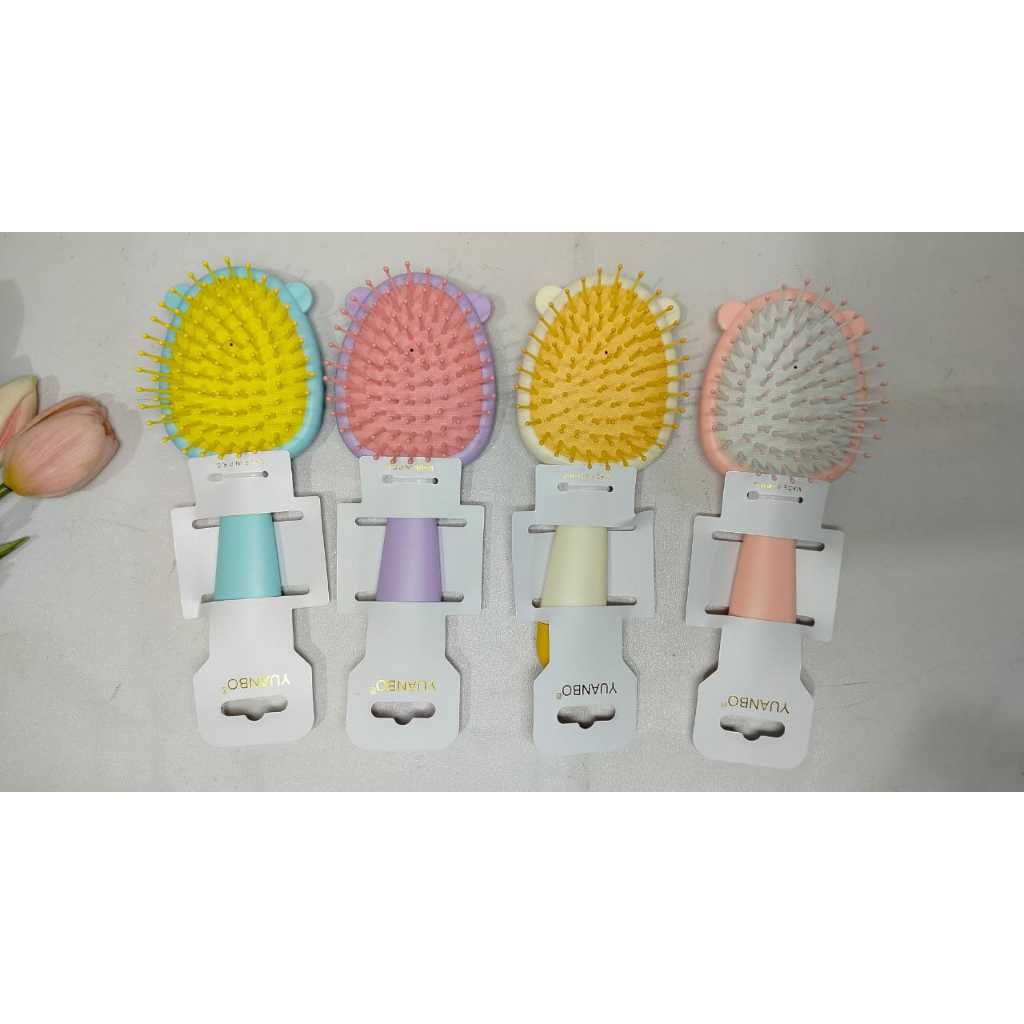 Sisir Rambut Pijat Anak / Sisir Rambut Anti Kusut Premium / Sisir Rambut Anak Anti Kusut - 3812