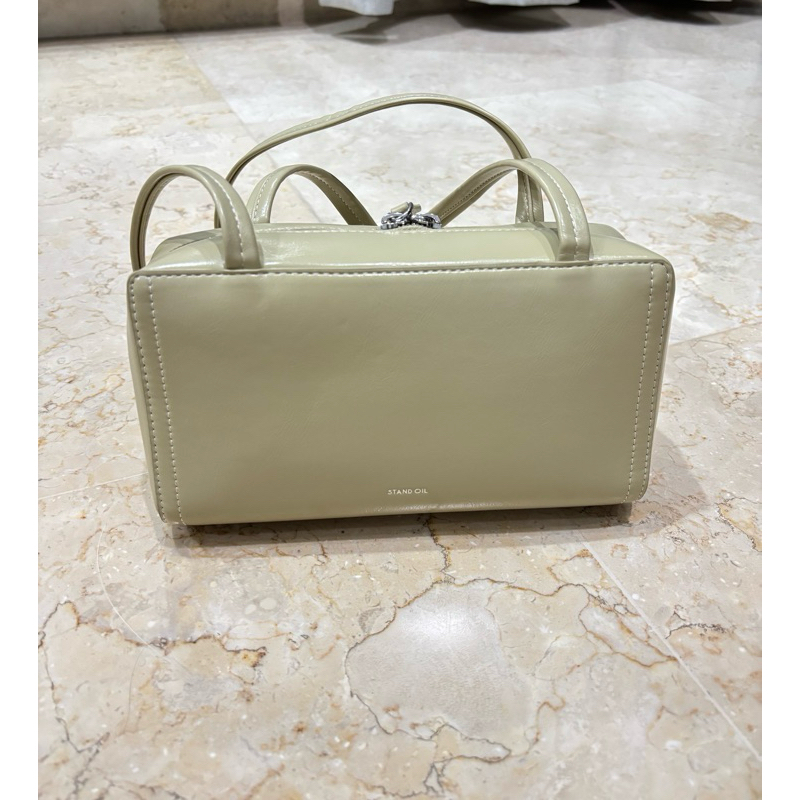 Preloved Stand Oil Bag Korea Authentic