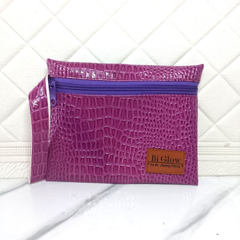 Dompet Wanita Cluth Souvenir Pernikahan Pouch Crocodile