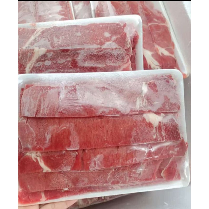 

beef slice non fat 500gr