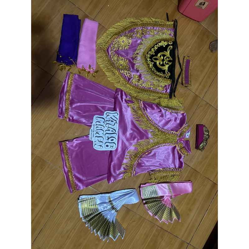 Set Baju Celeng srenggi || Set kostum celeng srenggi