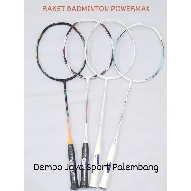 Raket Badminton Powermax T-Force Power / Max Force M99 iii / Power Speed / Speed Shot