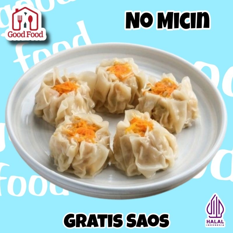 

DIMSUM PREMIUM AYAM FROZEN MIX TOPPING DIMSUM VACUM ( 25 pcs )