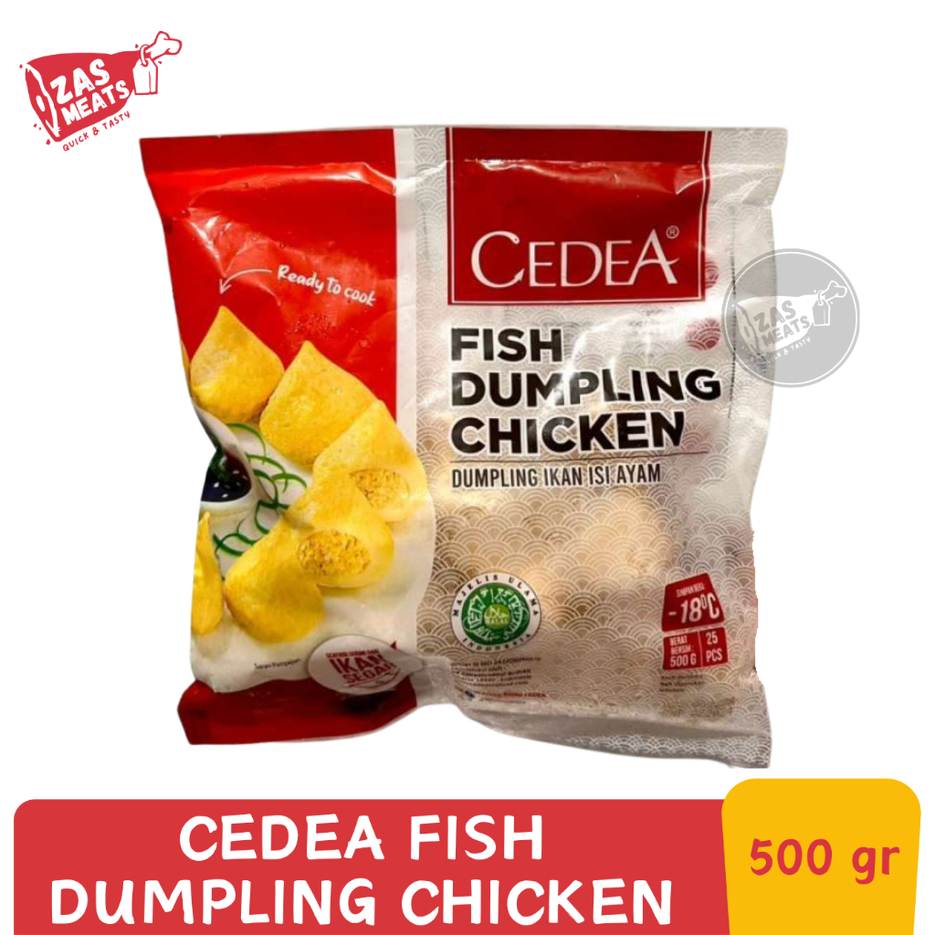 

CEDEA FISH DUMPLING CHICKEN 500GR | Cedea Dumpling Ayam 500 gram