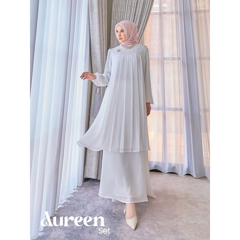 AUREEN SET ROK / SET ROK WANITA / SETELAN ROK MEWAH BY MAREVI (HANYA SIZE STANDAR)