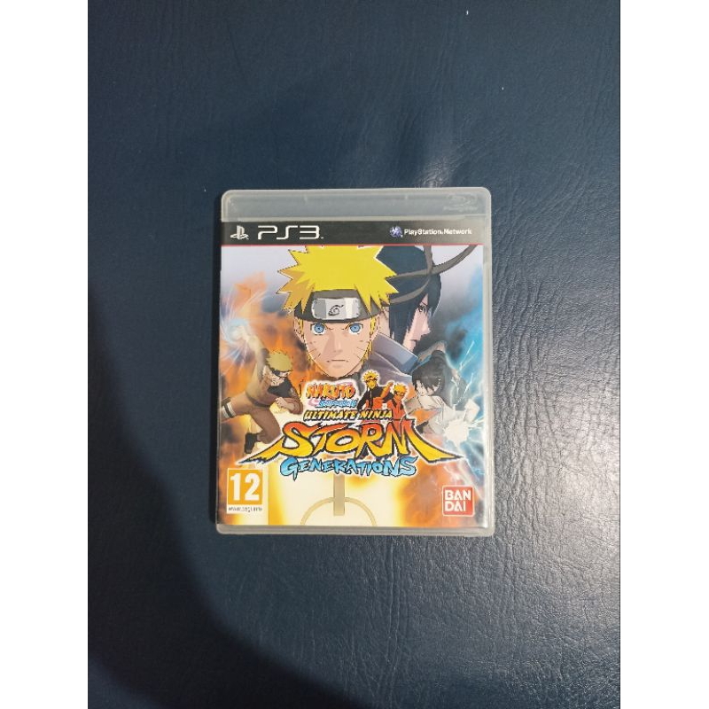 PS3 Naruto Shippuden Ultimate Ninja Storm Generations Reg 2 English BD Kaset CD Game Playstation Gam