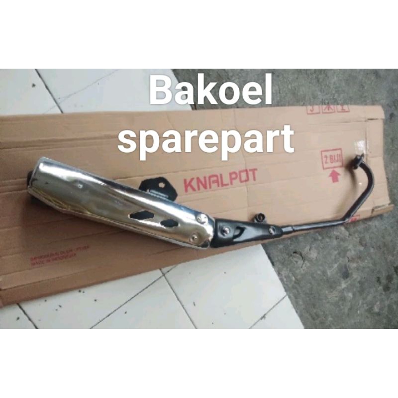 knalpot standar motor Mx old ( lama)
