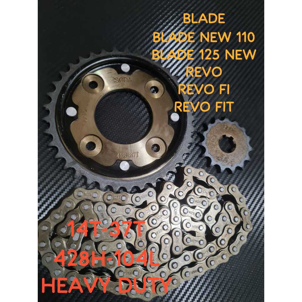 GEAR GIR SET GEAR GIR PAKET BLADE 110 BLADE 125 FI REVO FIT REVO FI REVO ABSOLUTE - SD
