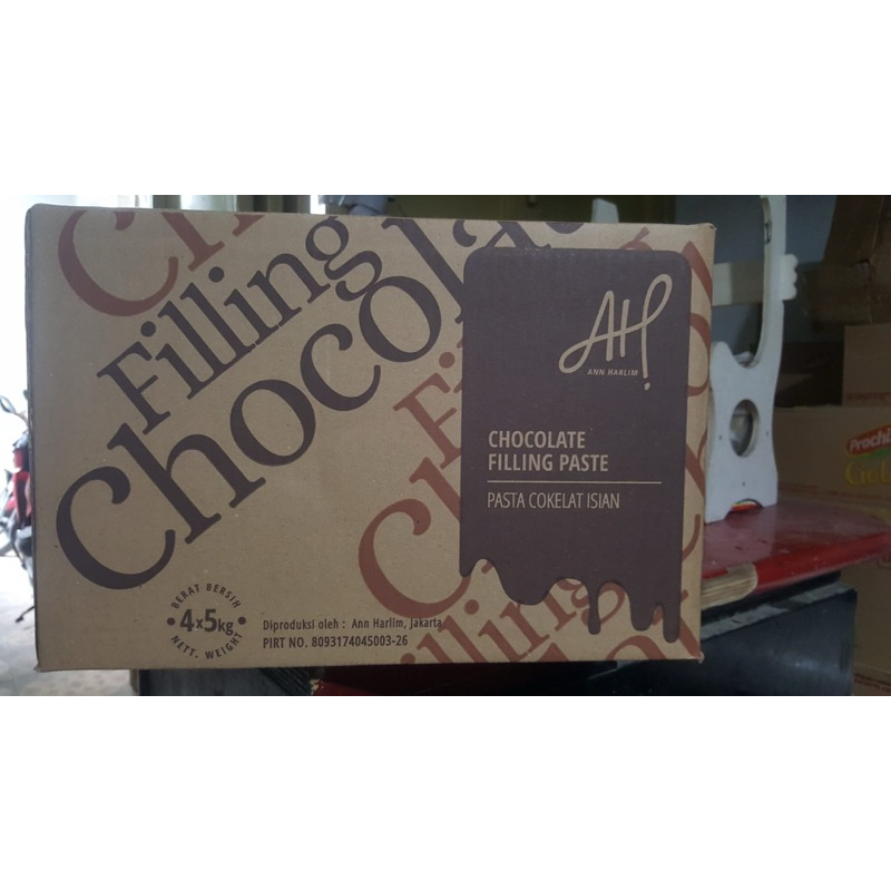 

Selai Coklat AH 5 Kg ( Mutu Delicho ) / Filling Coklat AH 5 Kg