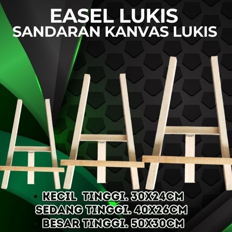 

Update Terheboh easel lukis sandaran lukis kecil 3x24cm sedang 4x26cm besar 5x3cm