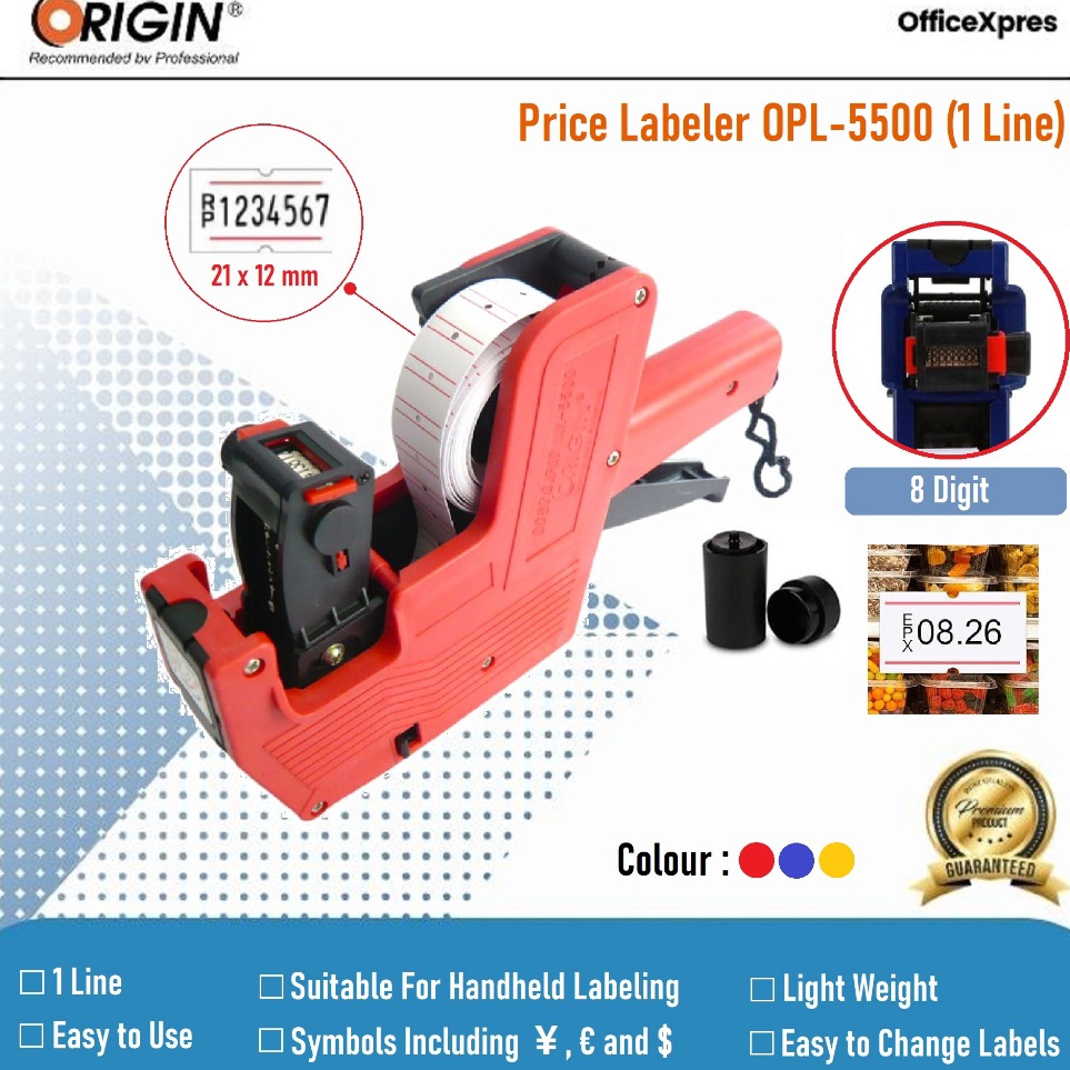 

Sekarang Hadir Mesin Alat Label Harga Price Label Origin Label Harga OPL Origin 55 1 Slop Kertas Label Harga Mesin Cetak Harga Alat Cetak Harga Kertas Cetak Harga