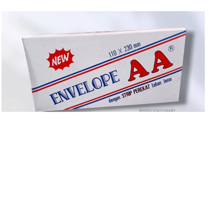 Amplop putih AA panjang / amplop polos panjang per pcs