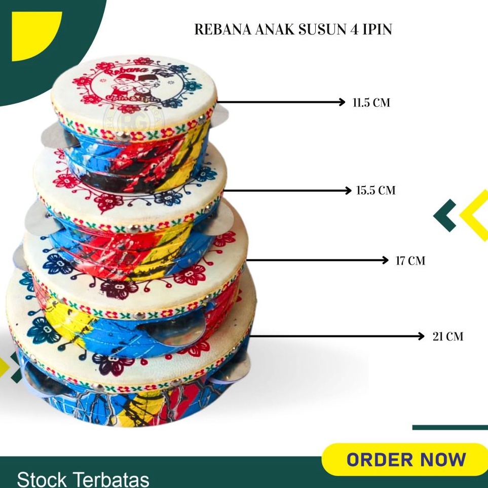 Garansi Terhemat  terbang hadroh hadroh anak rebana anak alat hadroh terbangan hadroh jepara alat mu