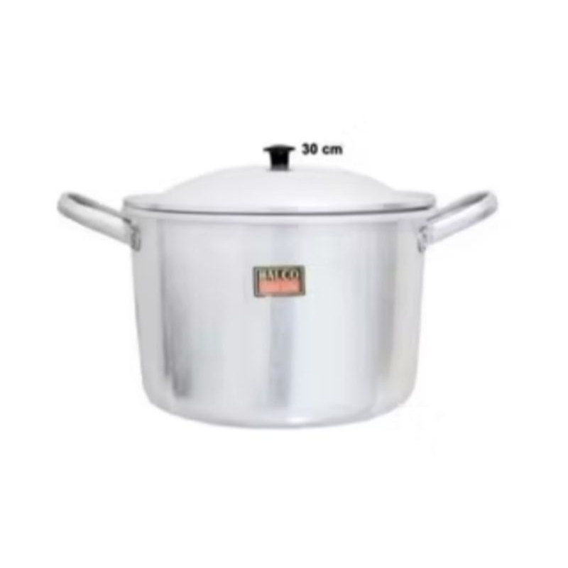 Panci Masak Air / Rebus Almunium Halco Ware A 209 / Panci Tinggi Ukuran 28,30,32,34cm