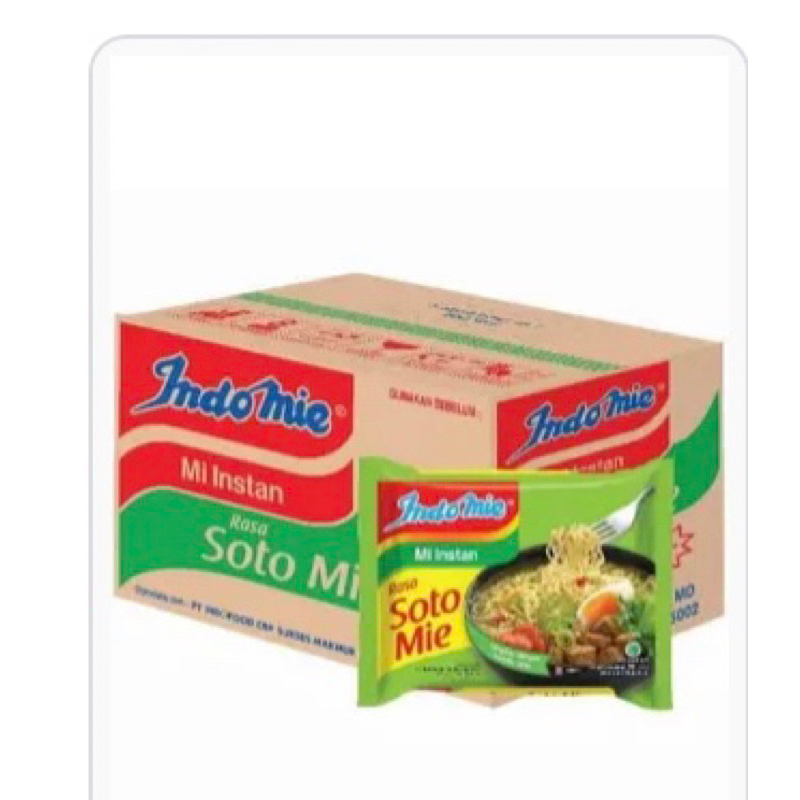 

Indomie Soto Mie Mi Instan Rasa
