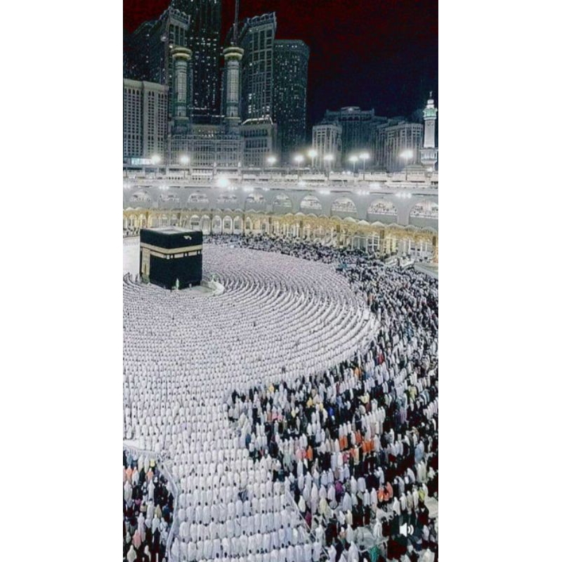 hiasan dingding poster jumbo kabah28