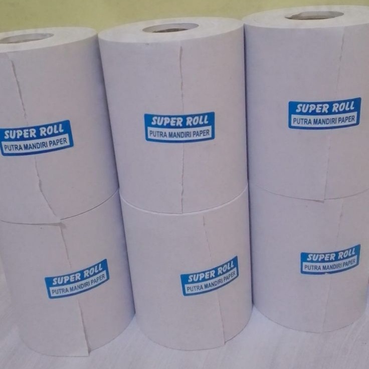 

Paling Terbaru Kertas kasir HVS 1PLY 75x55MM Paket 1 Roll