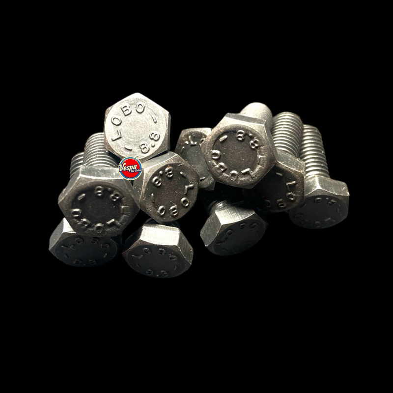 Baut Lobo 11 Jok Tangki Ori NOS Vespa Super Sprint PTS VBA VBB VNB VGL