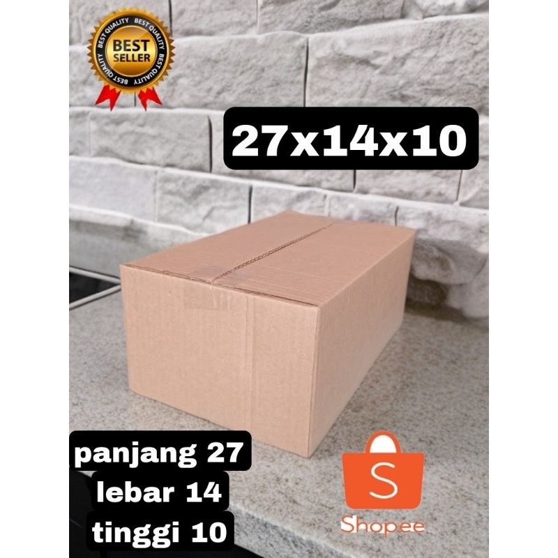

kardus packing uk 27x14x10 kardus kecil kardus besar