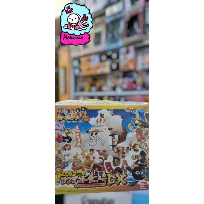 Bandai Thousand Sunny DX Set Figure Original One Piece