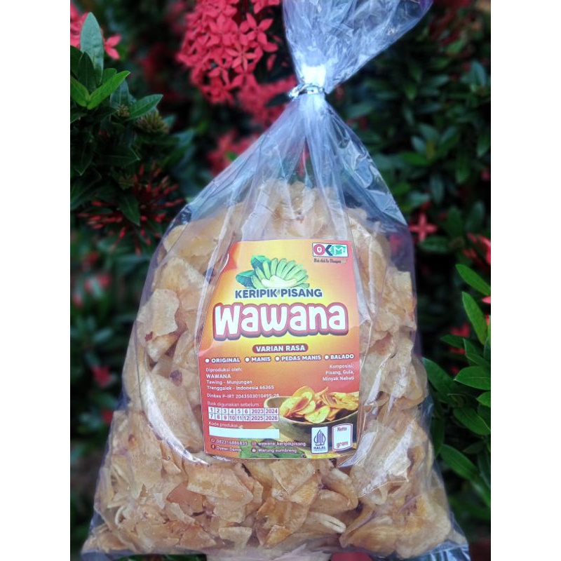 

Keripik Pisang Manis (250g/500g/1kg)