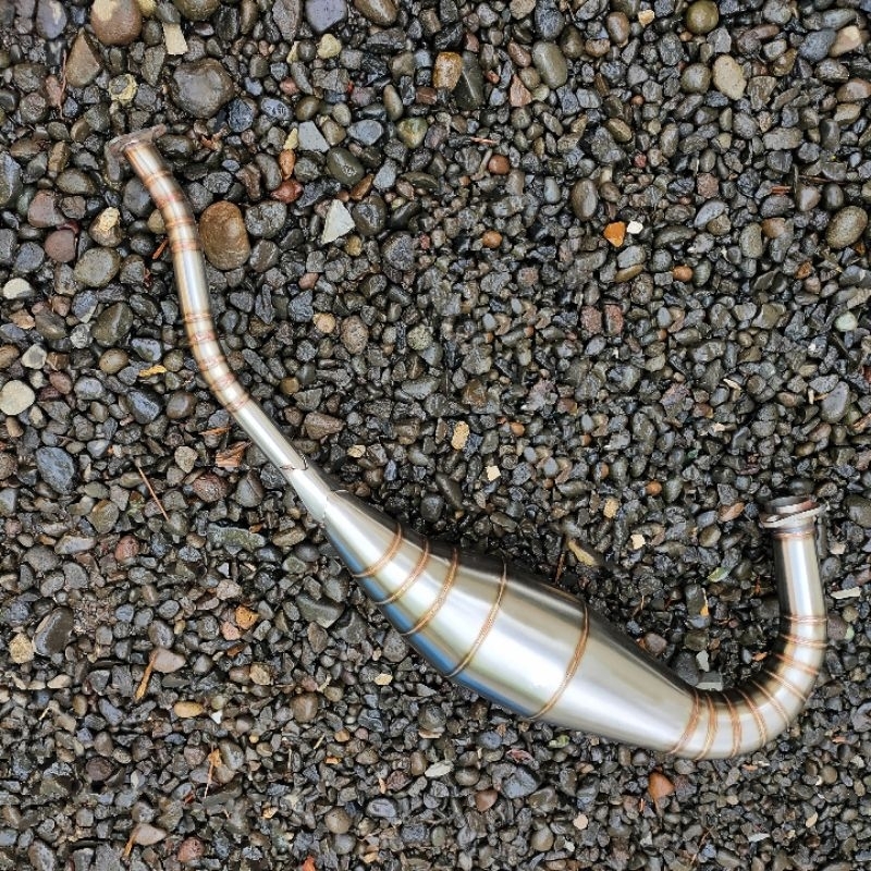 Tabung Perut Chambers Only Knalpot Ninja R RR SS Stainless Model Kobra