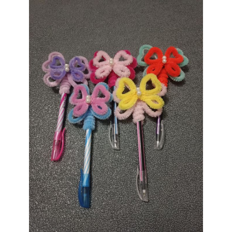 

Pulpen / Pensil Hias Kawat Bulu