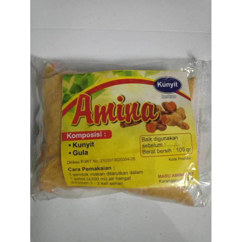 

Amina Bubuk Kunyit Dengan Gula 100 gram