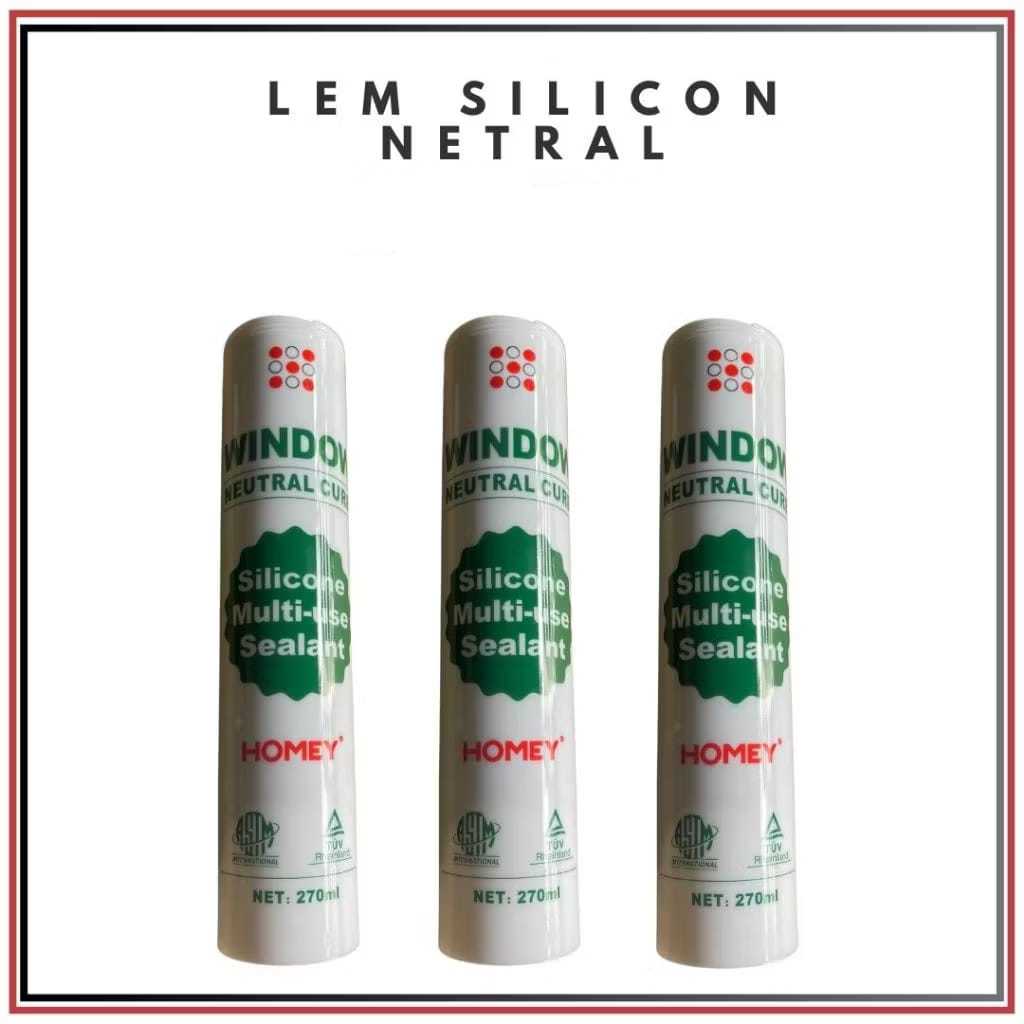 Lem Sealant / Silent / Lem Kaca Netral Merk Window BOTOL Original