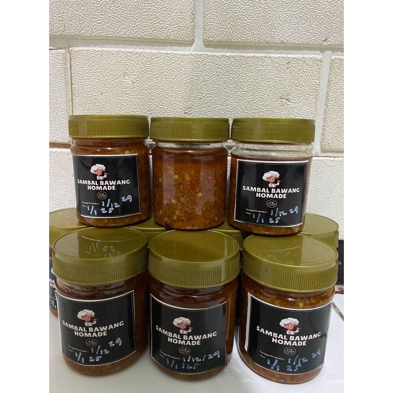 

Sambal Bawang Homemade 100ml enak Gurih Wangi