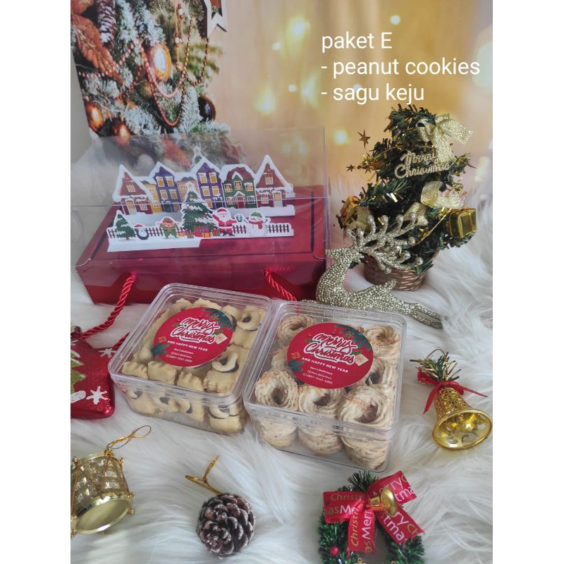 

PAKET E - Peanut Cookies, Sagu Keju