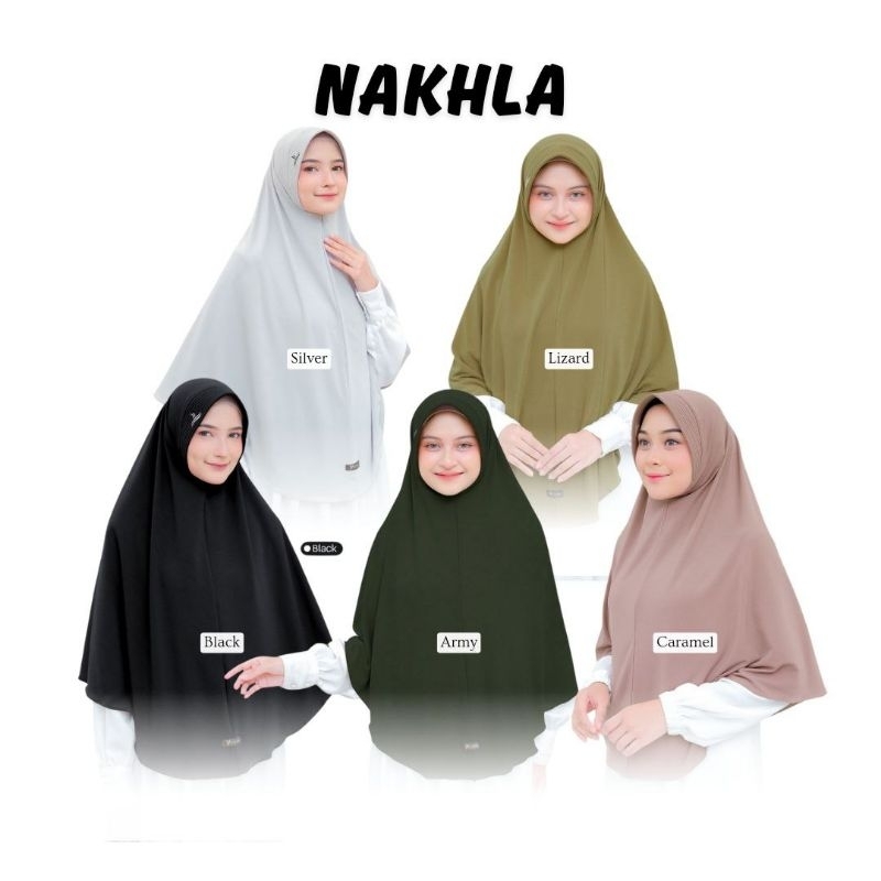 nakhla yessana / bergo jumbo / jilbab jumbo / khimar jumbo / jilbab jumbo instan / bergo instan jumb