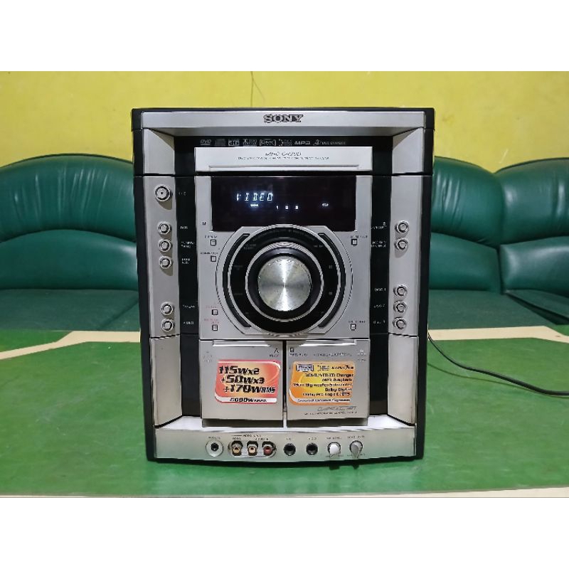 Head Hifi Theater SONY MHC-GNZ9D Mulus Terawat