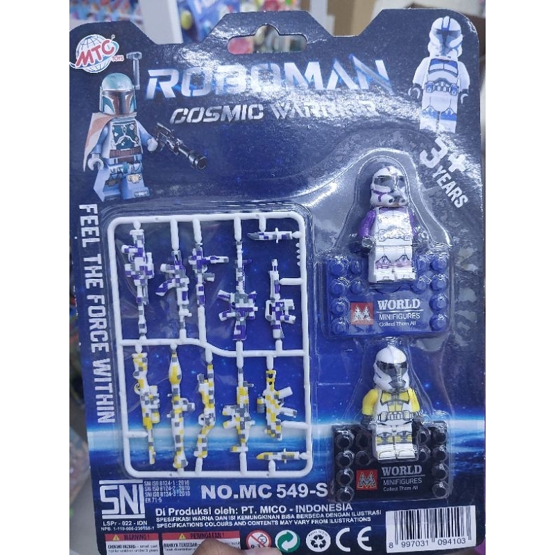 LEGO ROBLOX | ROBOMAN COSMIC WARRIOR