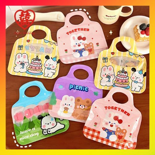 

JW Godiebag Lucu Ulang Tahun Tutup ZIpper / Kantong Souvenir Anak Ulang Tahun PP42