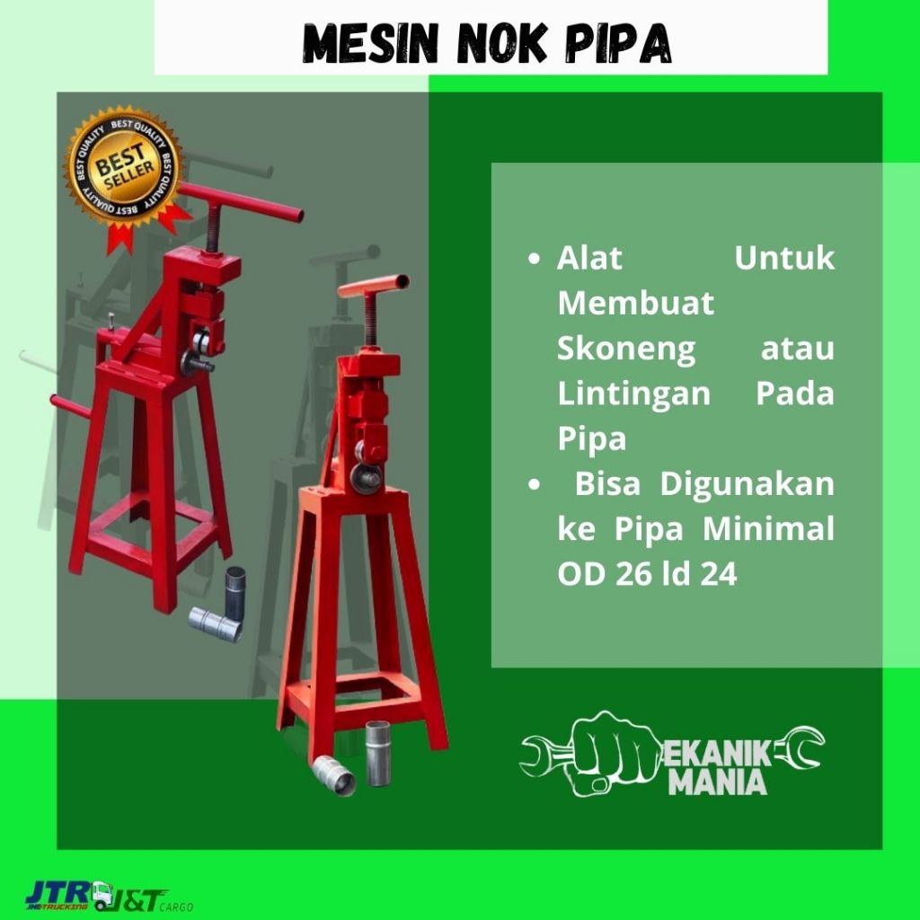 Alat Lintingan Pipa Mesin Nok Pipa Stainless Alat Sekoneng Pipa Besi