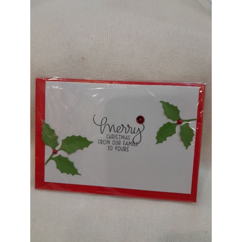 

Kartu Natal+Amplop 1pcs
