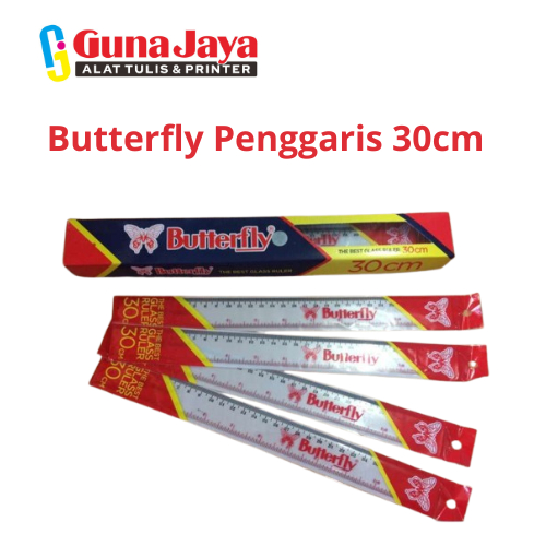 

Butterfly Penggaris 30cm - Penggaris Sekolah
