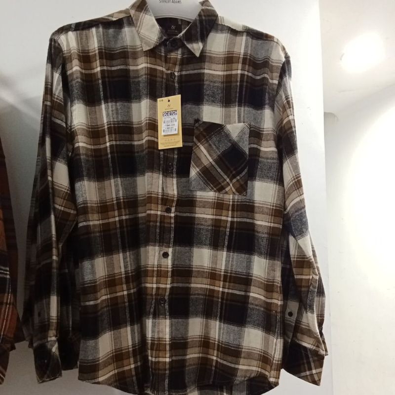 Kemeja flanel Scotch