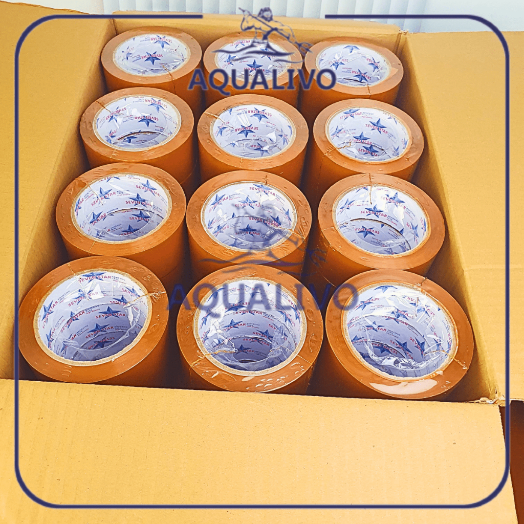 

GROSIR 1 DOS Lakban Besar STAR TAPE 2" 45mm x 90 yard Isolasi Selotip Murah Tebal KHUSUS INSTAN