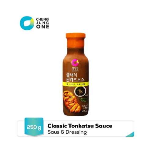 

CHUNG JUNG ONE Tonkatsu Saus Katsu Dressing Sauce Import Korea 250 gr