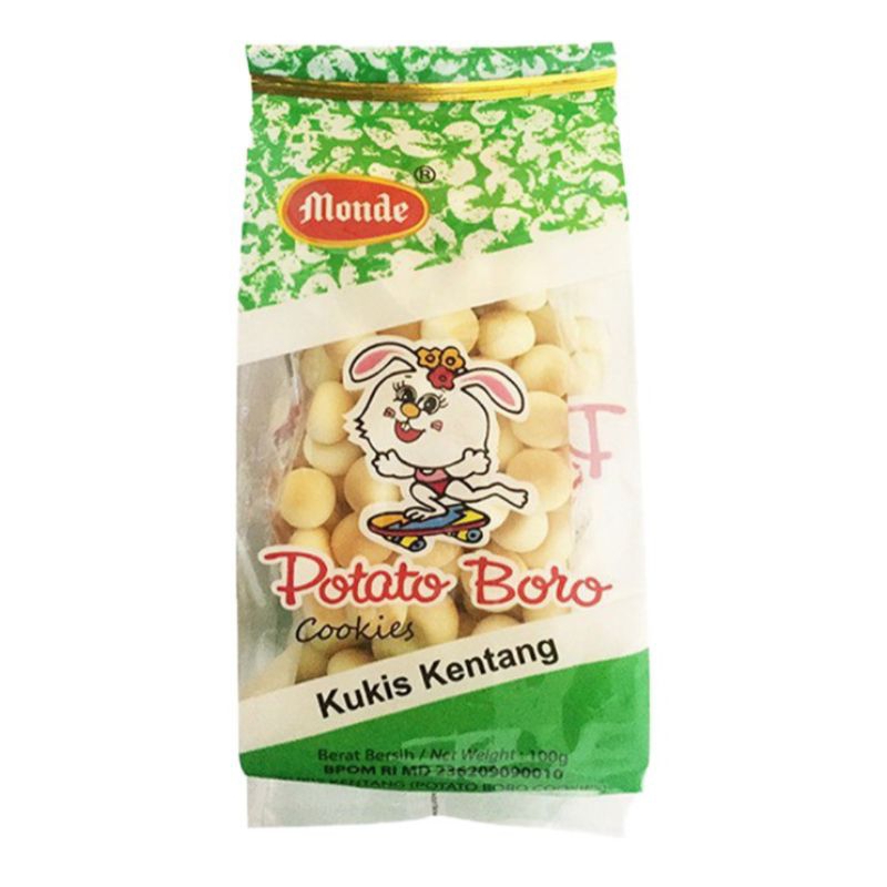 

Monde Potato Boro Cookies Kentang Green 100 g