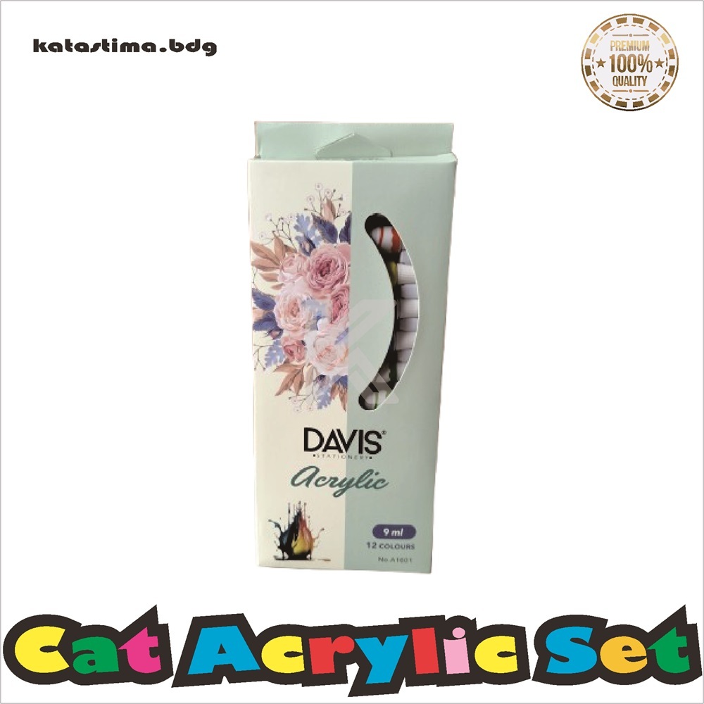 

Cat Acrylic Set 9 ml - 12 Warna