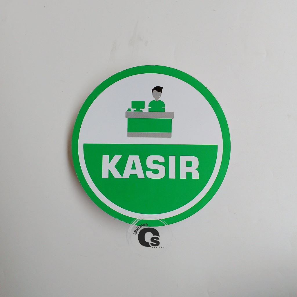 

Stiker Kasir - Stiker Tempat Pembayaran - Stiker Vinyl Bulat