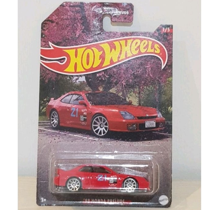 hotwheels 98 honda prelude