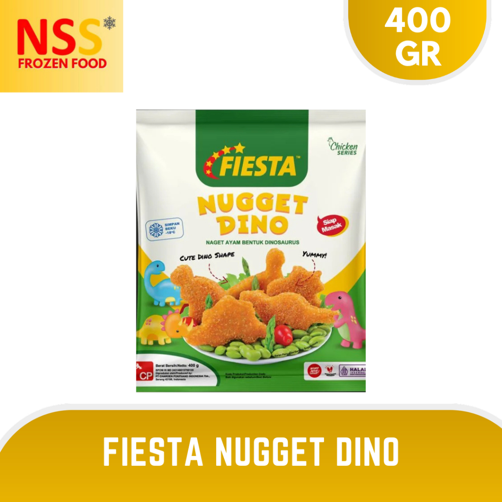 

FIESTA NUGGET DINO 400 GR