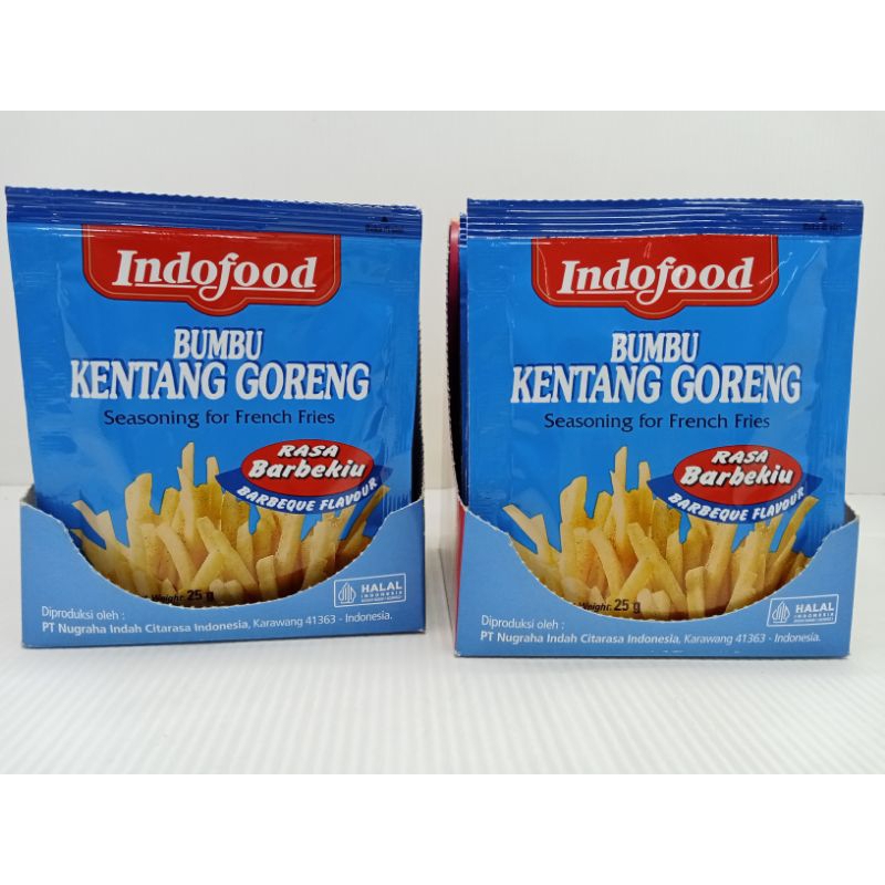 

indofood bumbu kentang goreng kemasan 25gr