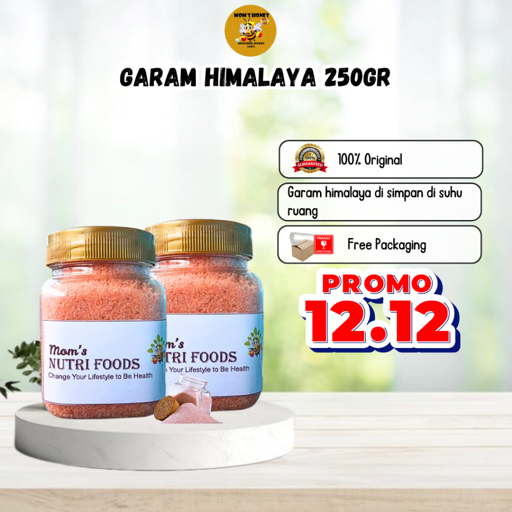 

Garam Himalaya Original 250 gram / Himsalt By MOMS HONEY