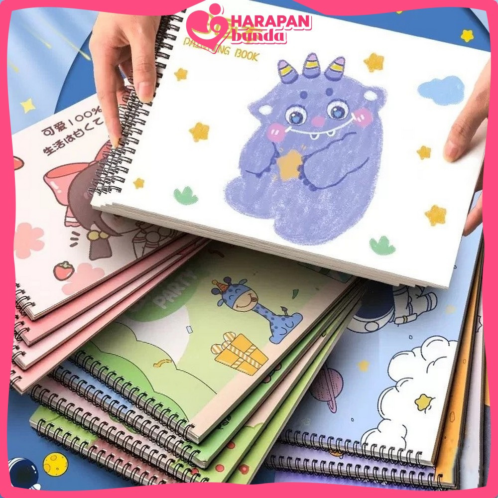 

Buku Menggambar Buku Sketsa Gambar Lukis / Buku Gambar A4 30 Lembar Drawing Book Buku Mewarnai Anak Balita Painting Book Harapan Bunda A62