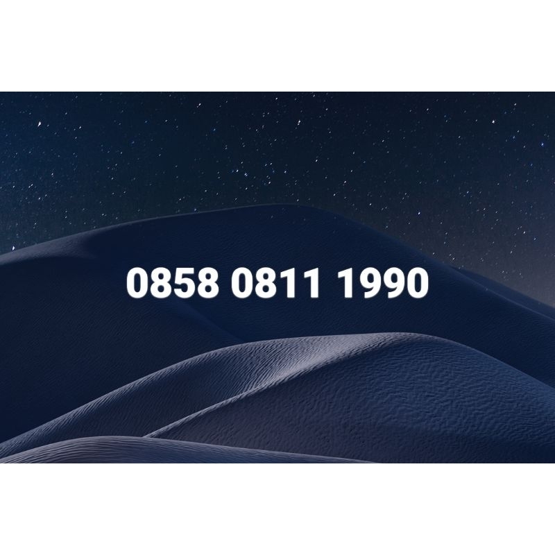 nomor Indosat 0811 tahun 1990